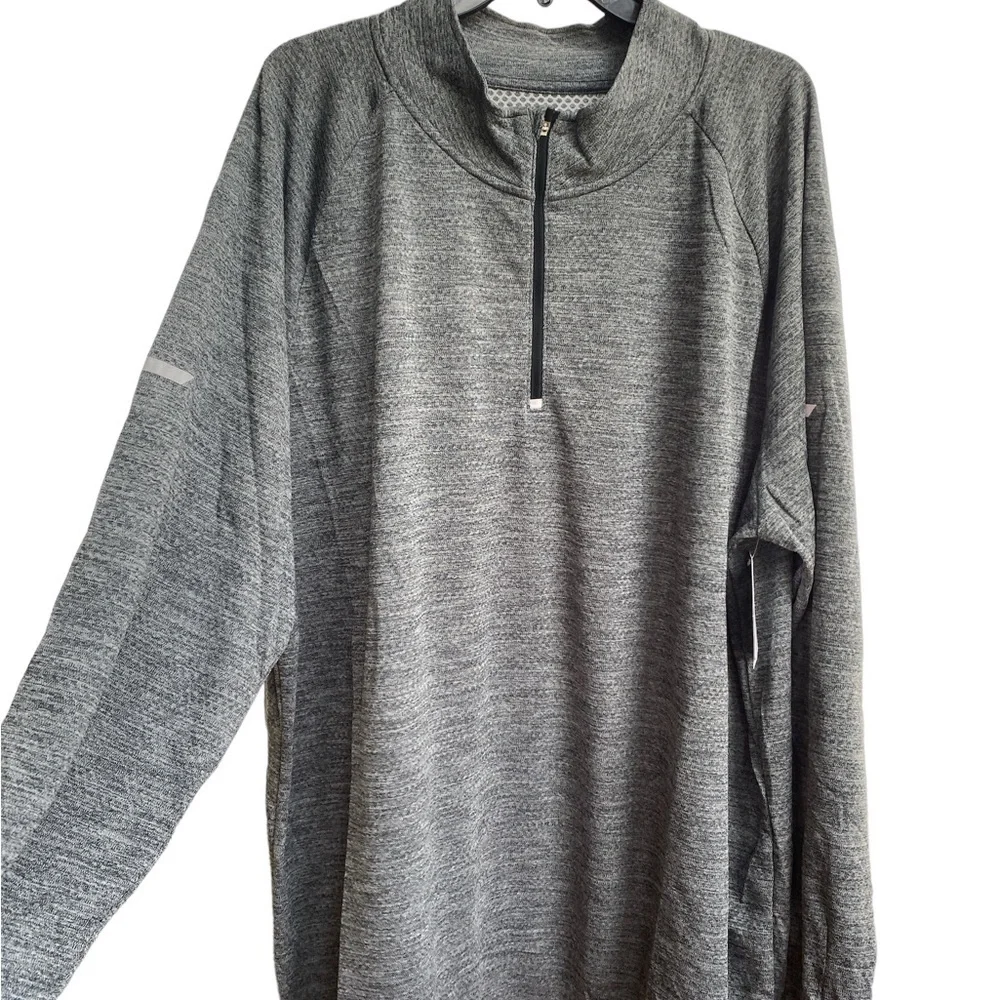 C9 by Champion Men’s big & tall Duo Dry Warm 1/4 zip shirt size 3XB Tall NEW - Picture 2 of 10